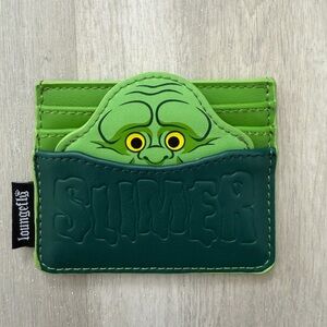 Loungefly Green Slimer Card Wallet
